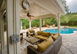 outdoor sitting area